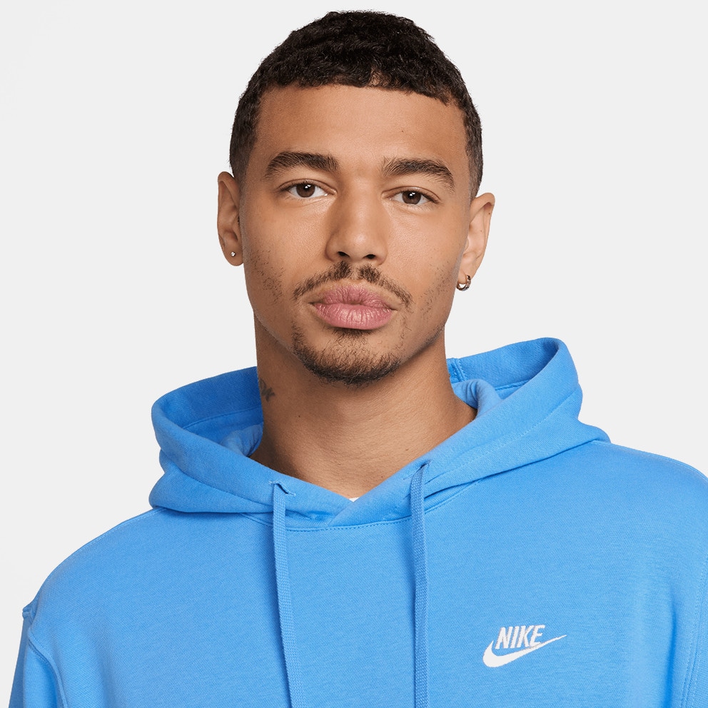 Nike Club Hoodie Ανδρική Μπλούζα με Κουκούλα