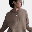 Nike Phoenix Fleece Os Γυναικεία Μπλούζα με Κουκούλα 