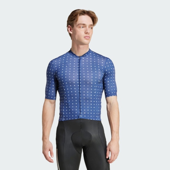 adidas Tempo 3-Stripes Sunshine Mosaic Cycling Jersey