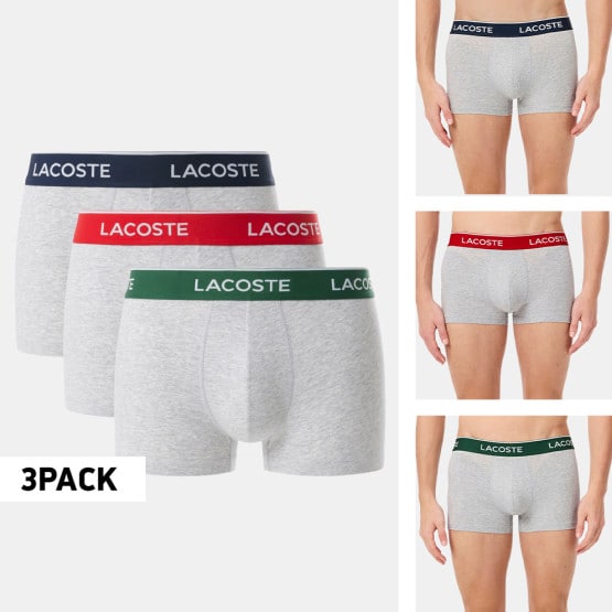 Lacoste Σετ 3 Εσωρουχων Trunk