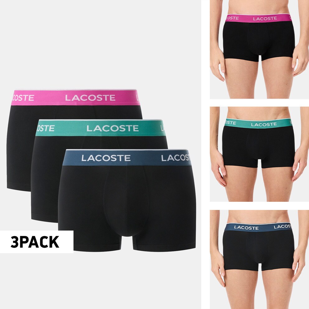 Lacoste Σετ 3 Εσωρουχων Trunk