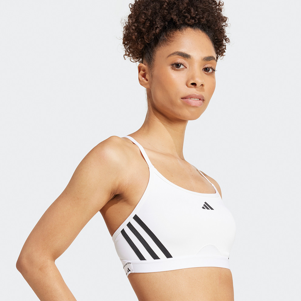 adidas Aeroreact 3-Stripes Light Support Γυναικείο Αθλητικό Μπουστάκι