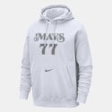 Nike Dallas Mavericks Club Hoodie Ανδρική Μπλούζα με Κουκούλα