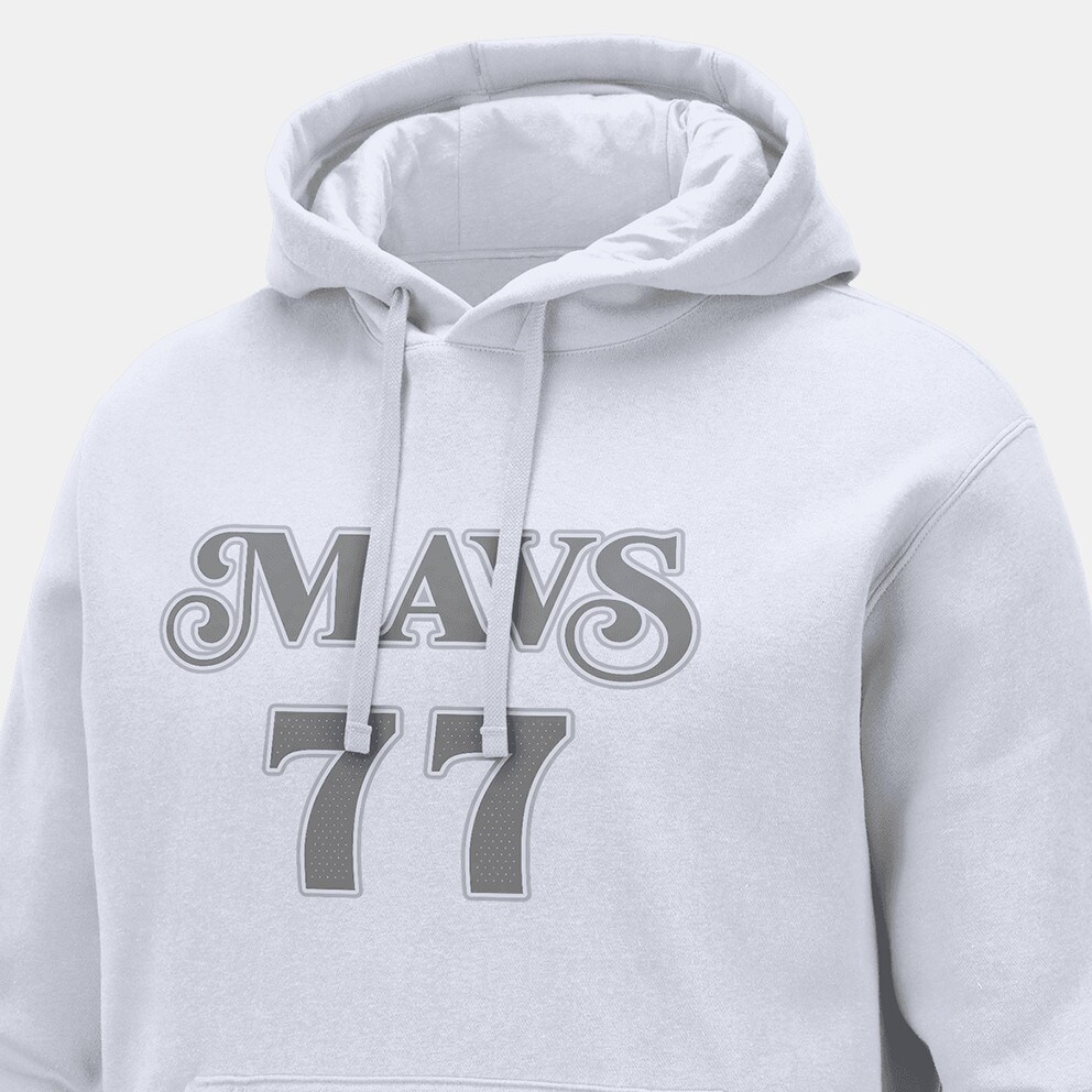 Nike Dallas Mavericks Club Hoodie Ανδρική Μπλούζα με Κουκούλα
