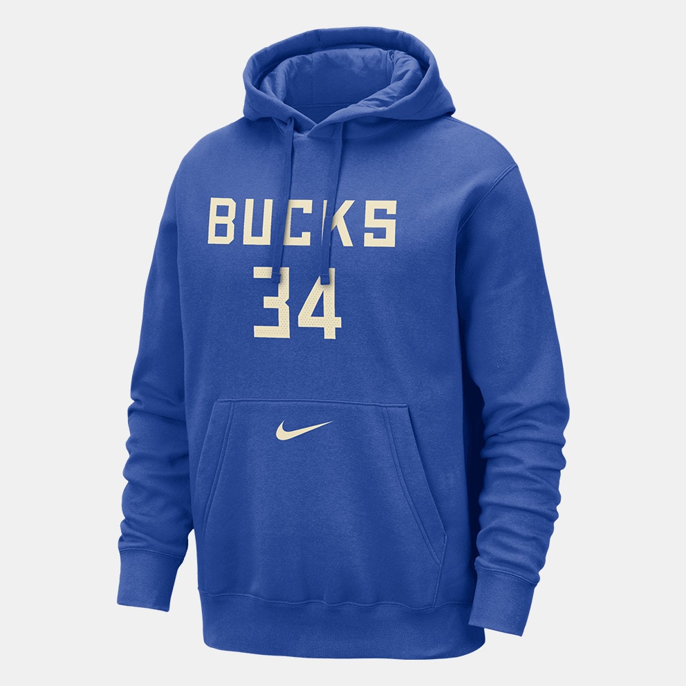 Nike Milwaukee Bucks Club Hoodie Men's Hoodie