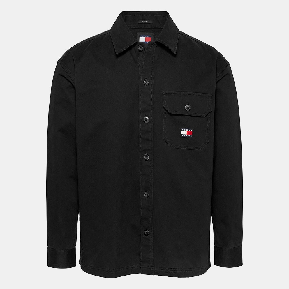 Tommy Jeans Overshirt Κανονική Γραμμή Ανδρικό Πουκάμισο