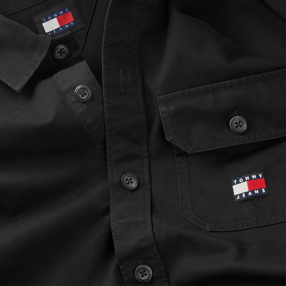 Tommy Jeans Overshirt Κανονική Γραμμή Ανδρικό Πουκάμισο