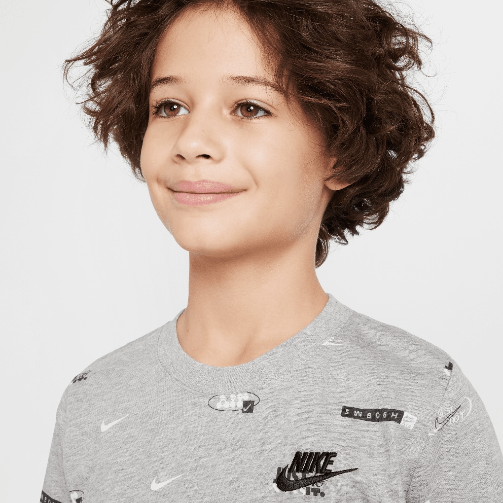 Nike Sportswear All-Over Παιδικό T-Shirt
