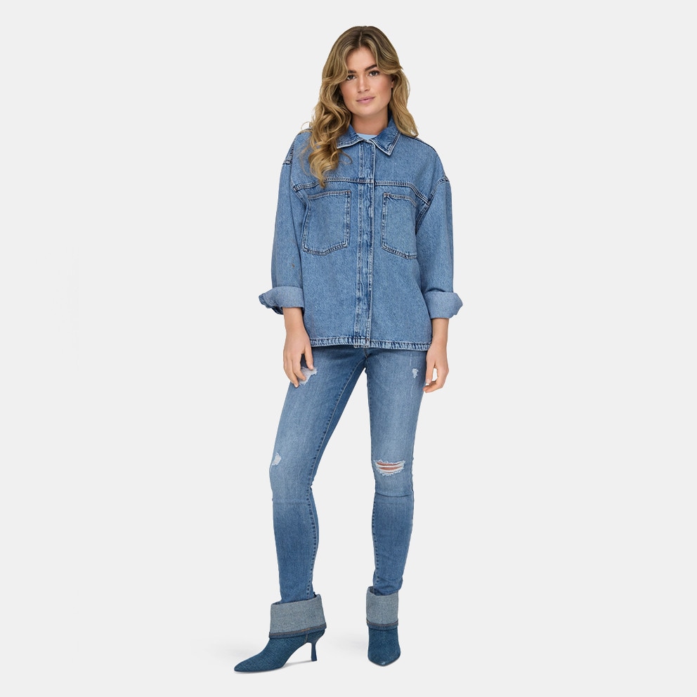 Only Emmie Γυναικεία Denim Ζακέτα
