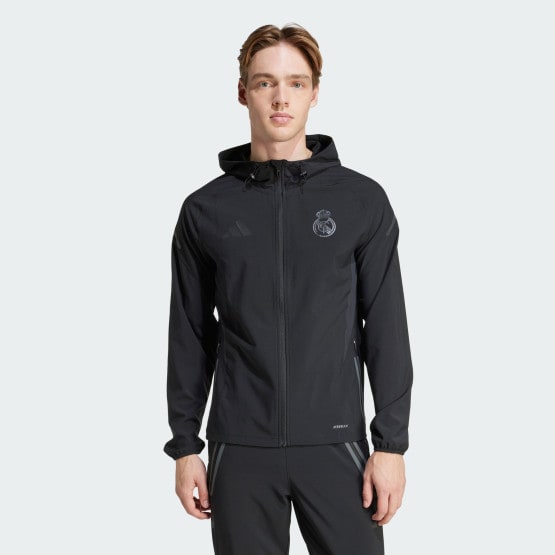 adidas Real Madrid Tiro 25 Pro Vis Tech Travel Jacket