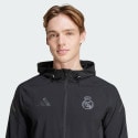 adidas Real Madrid Tiro 25 Pro Vis Tech Travel Jacket