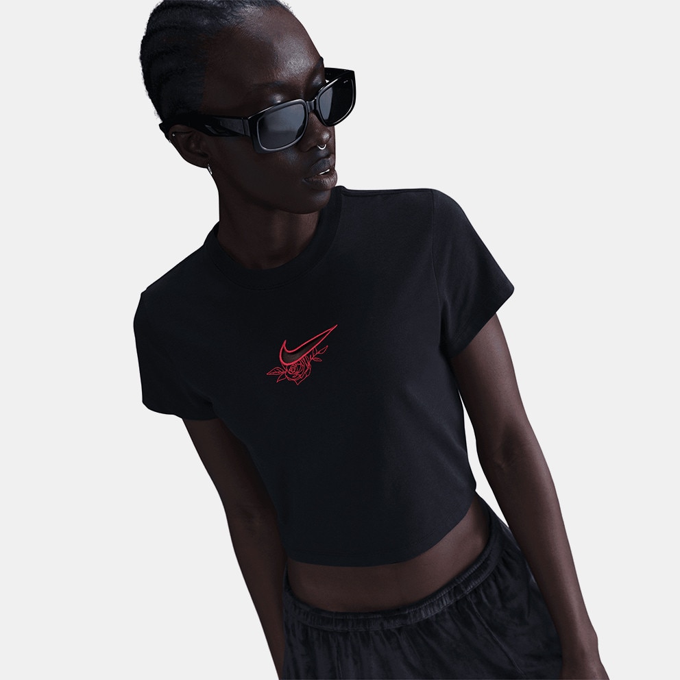 Nike Sportswear Chill Knit Γυναικείο Cropped T-shirt