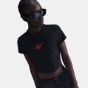 Nike Sportswear Chill Knit Γυναικείο Cropped T-shirt