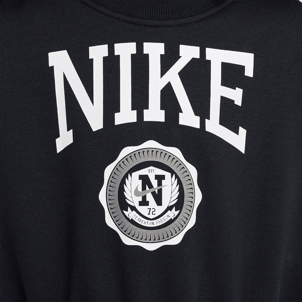 Nike Steertwear Club Flee Boxy Crew GX Star Παιδικό Φούτερ