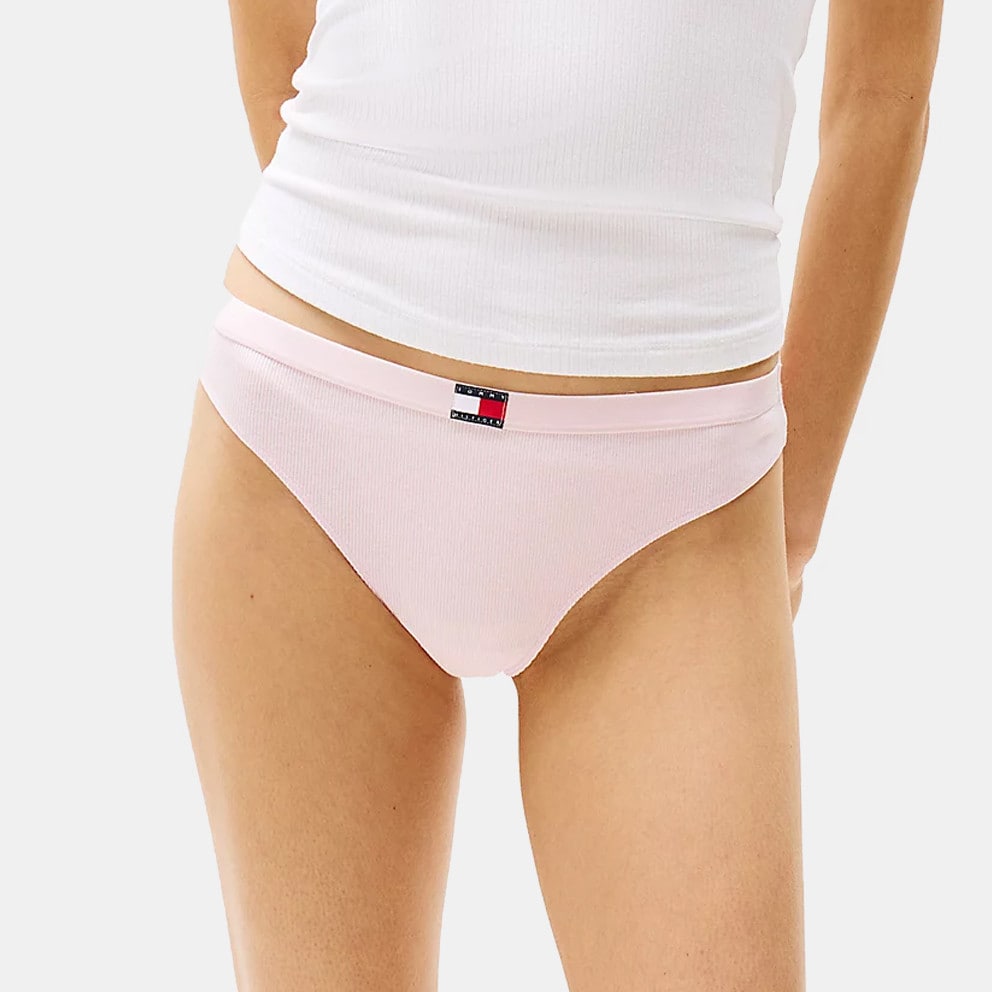 Tommy Jeans 3 Pack Flag Thong (Ext. Size)