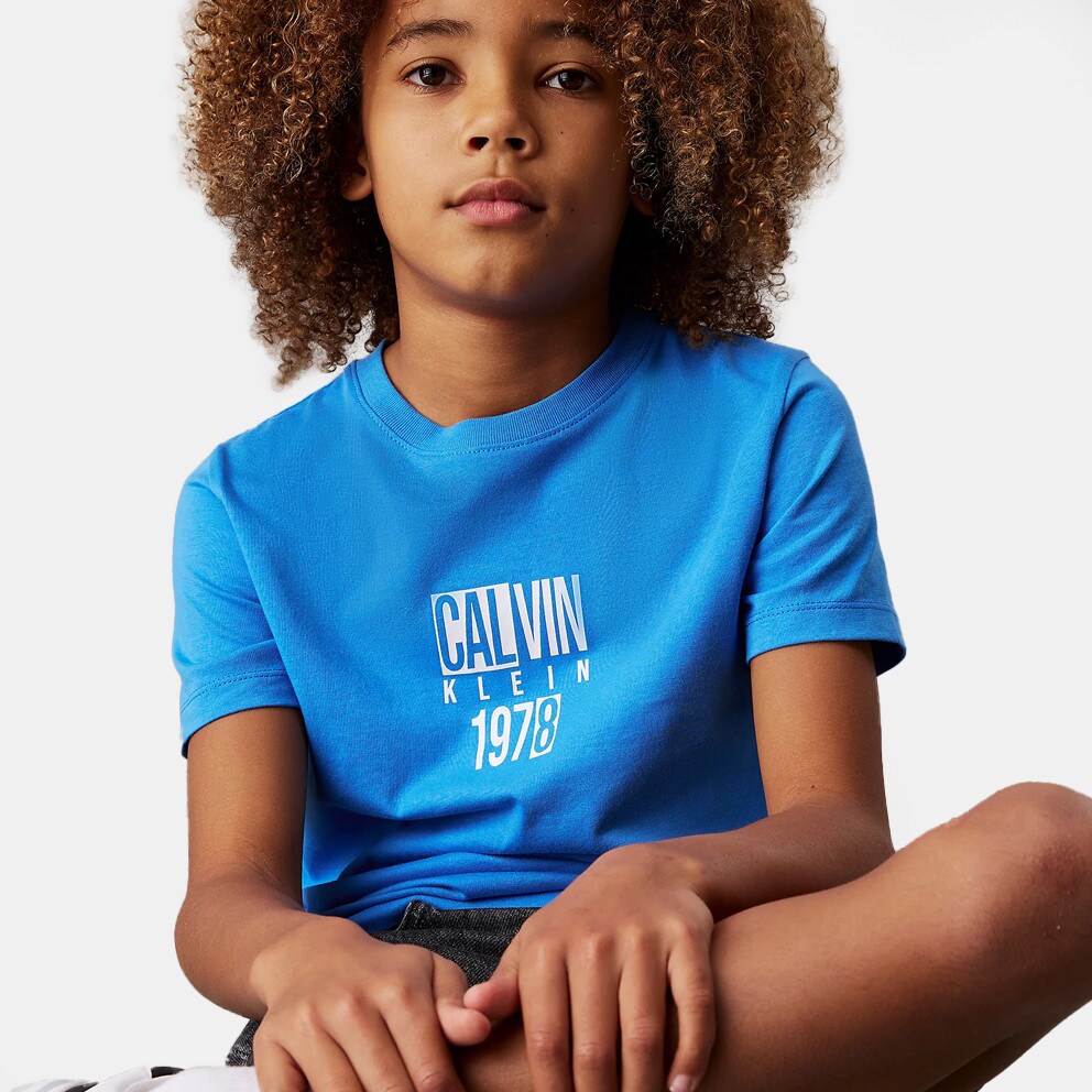 Calvin Klein Good Level Regular Παιδικό T-Shirt 