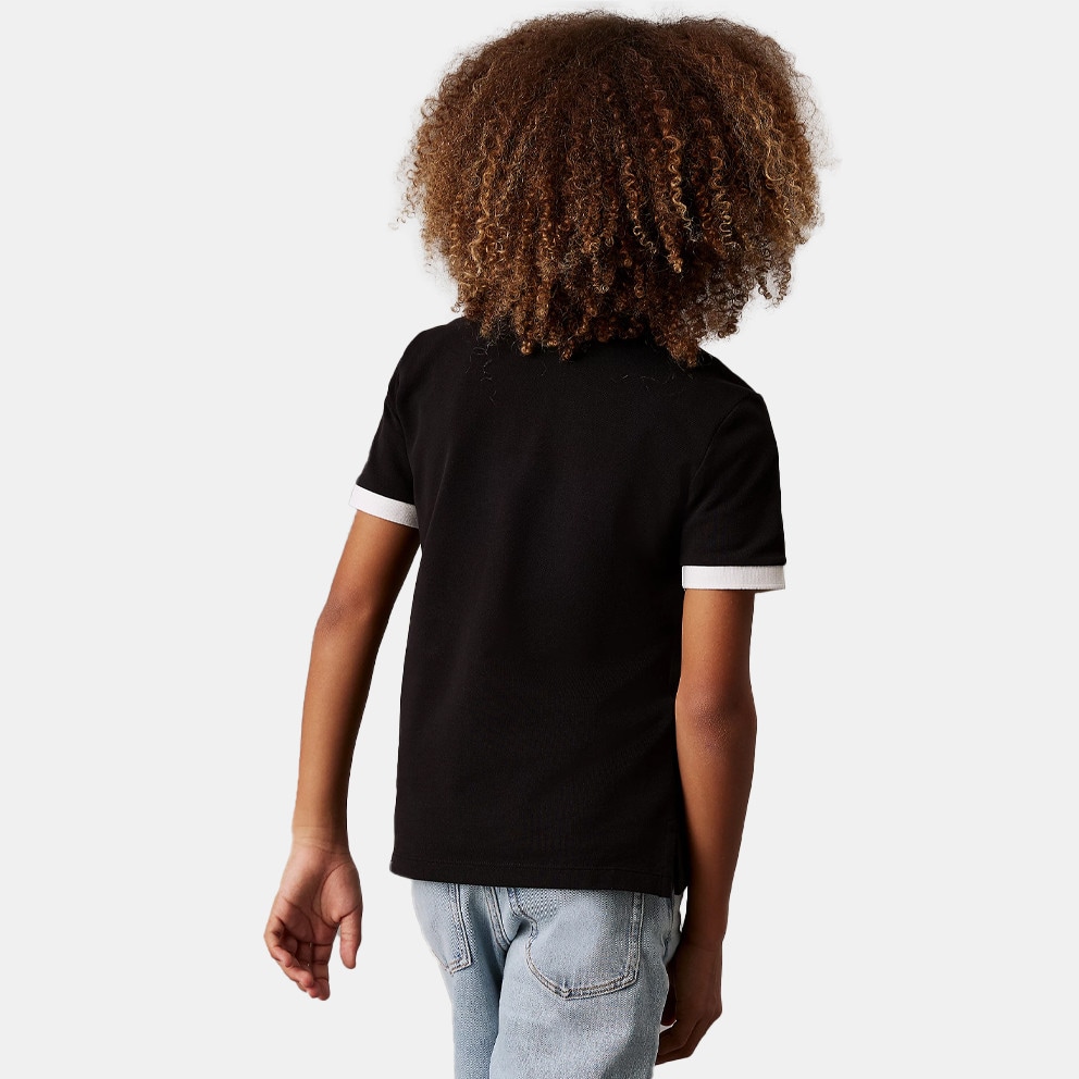 Calvin Klein Polo Pique With Tape Kids Polo T-Shirt