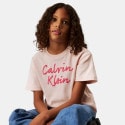 Calvin Klein Script Logo Boxy Παιδικό T-Shirt