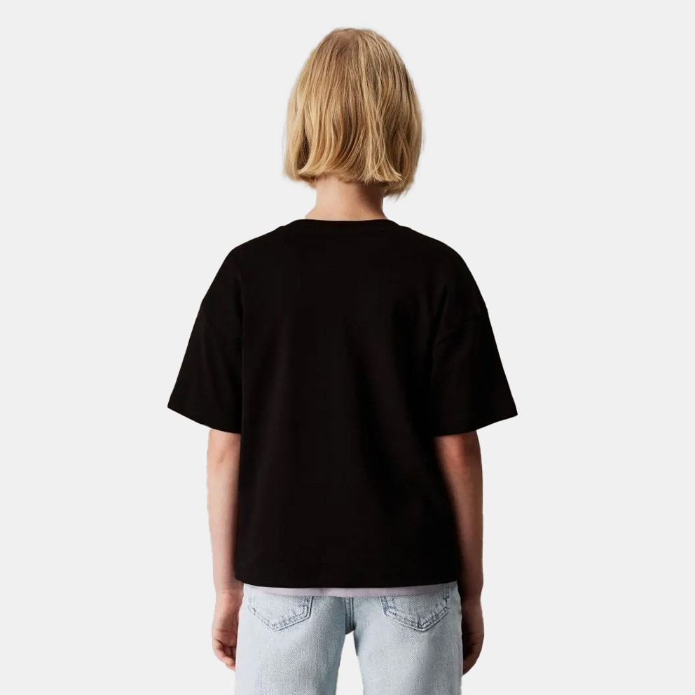 Calvin Klein Script Logo Boxy Παιδικό T-Shirt
