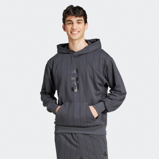 adidas Ανδρική Μπλούζα με Κουκούλα