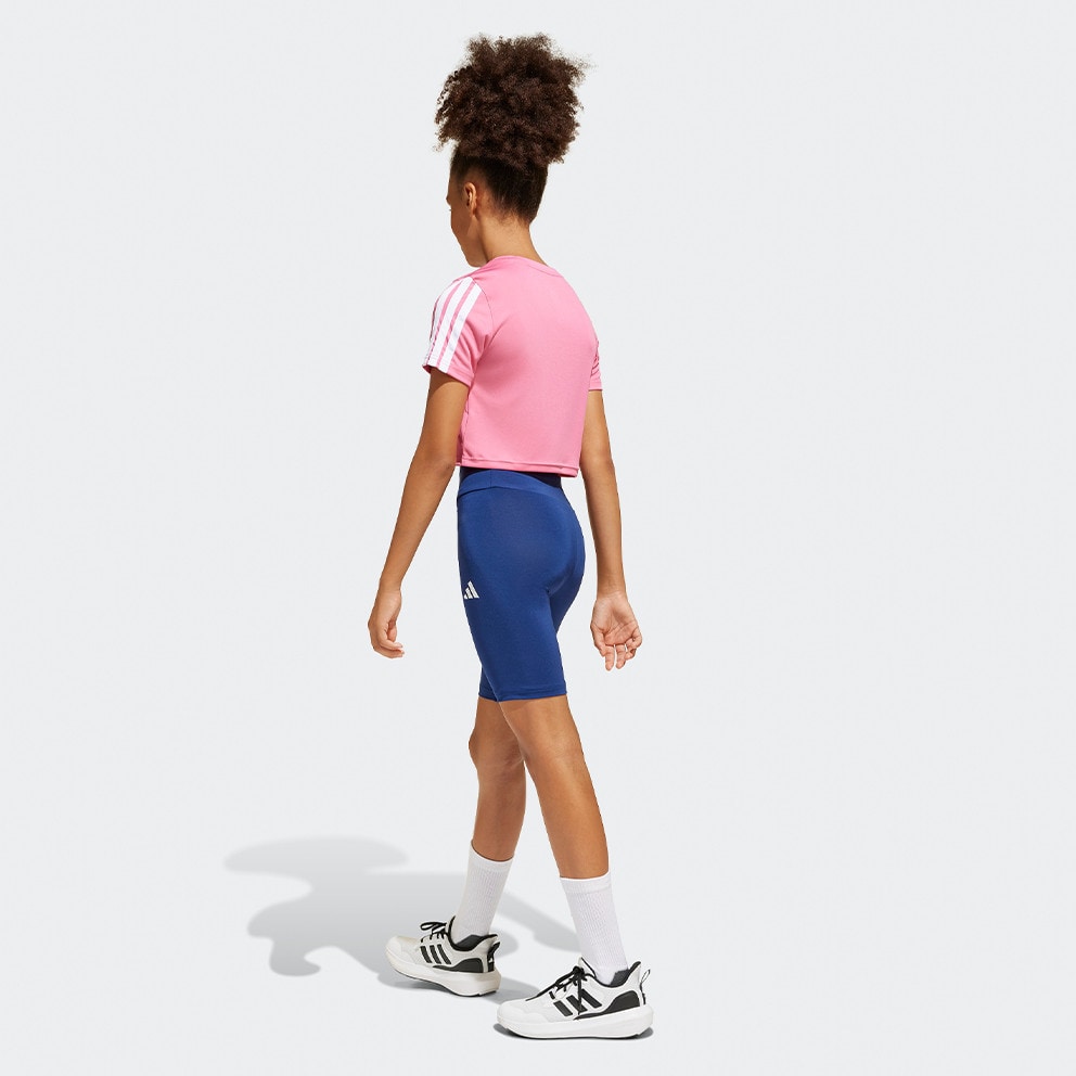 adidas Train Essentials 3-Stripes Tee Kids' Tracksuit Set