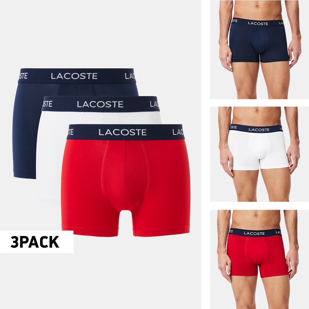 Lacoste Σετ 3 Εσωρουχων Trunk