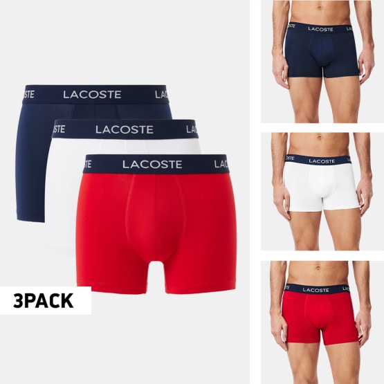 Lacoste Σετ 3 Εσωρουχων Trunk