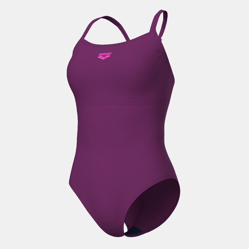  Arena W Solid Swimsuit Lightdrop Back B (9000221656_38586) 2025