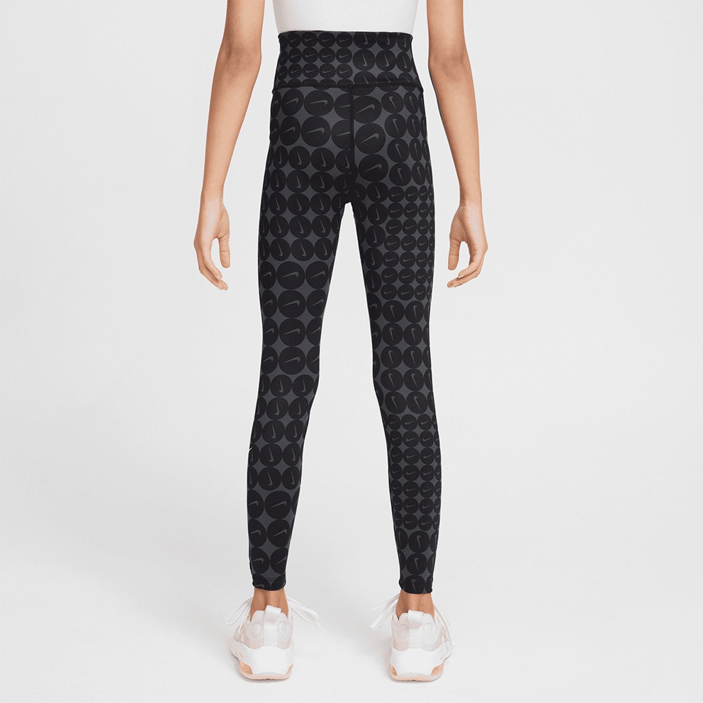 Nike One Dri-FIT AOP Kids' Leggings