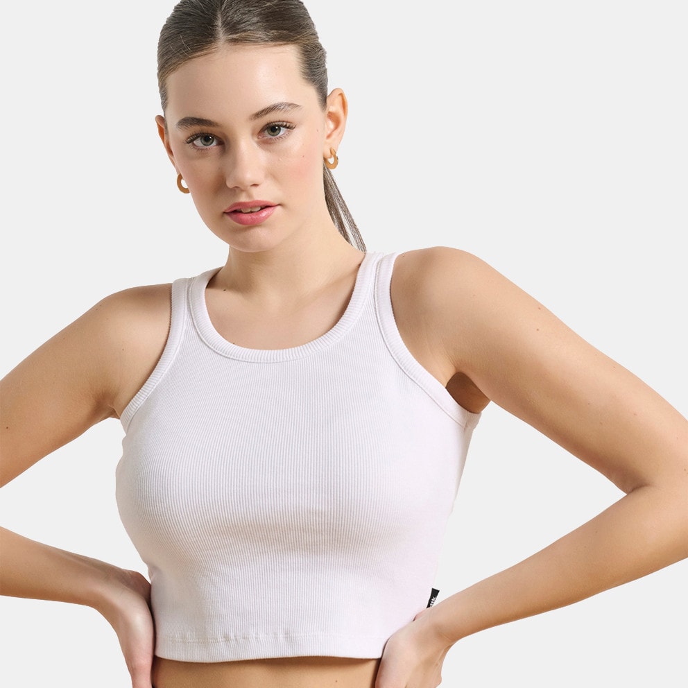 BodyTalk Γυναικείο Αμάνικο T-Shirt Crop