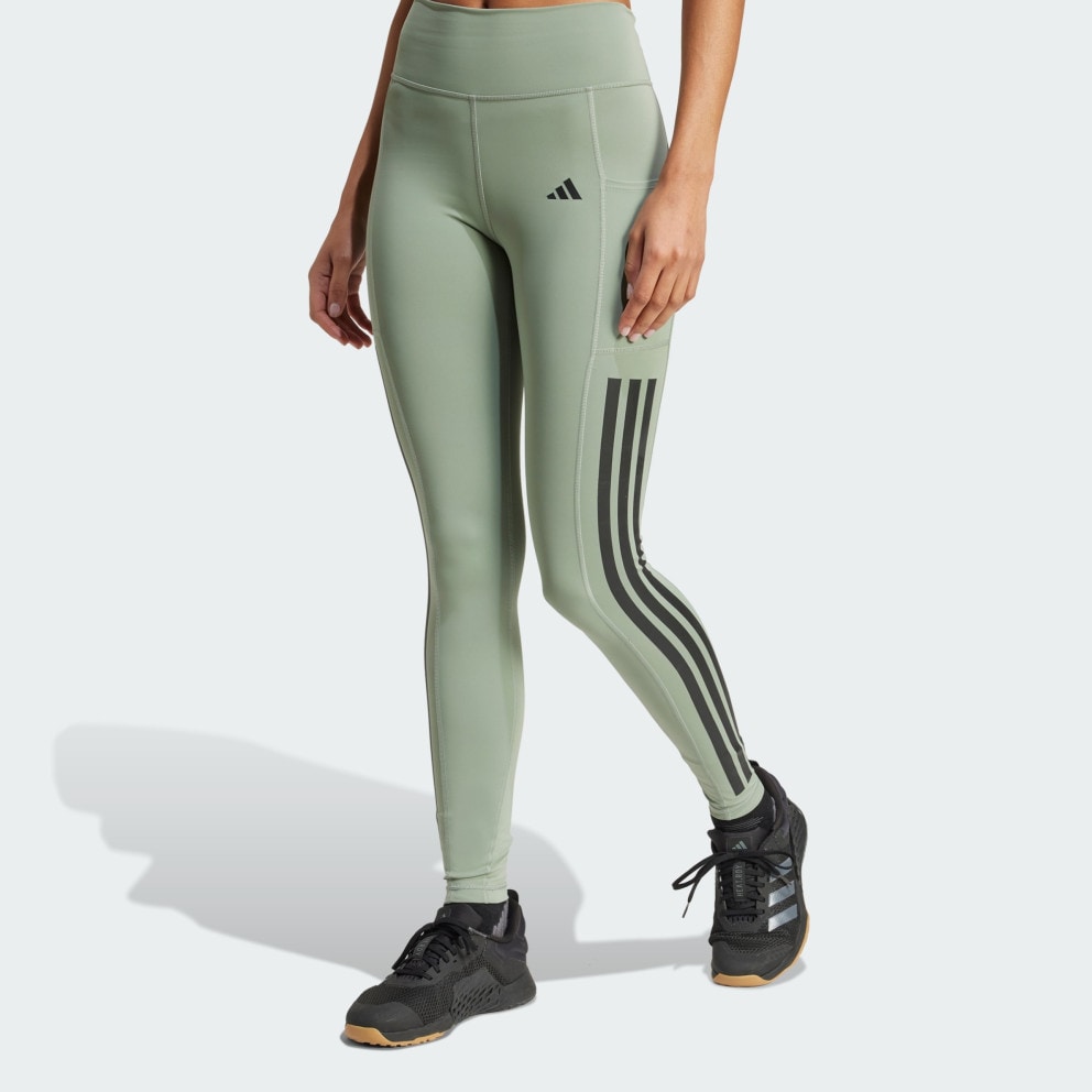adidas Optime 3-Stripes Full-Length Leggings
