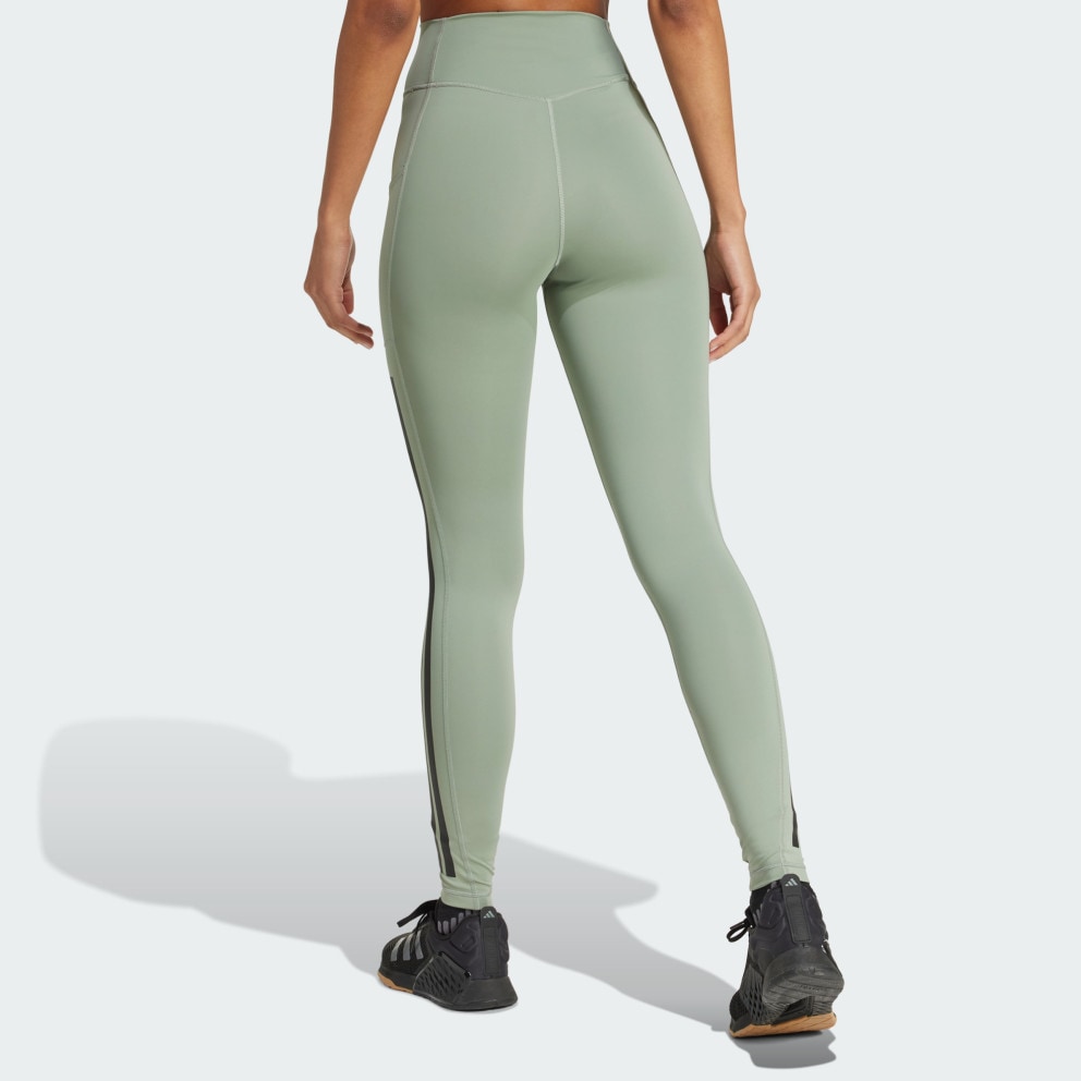 adidas Optime 3-Stripes Full-Length Leggings