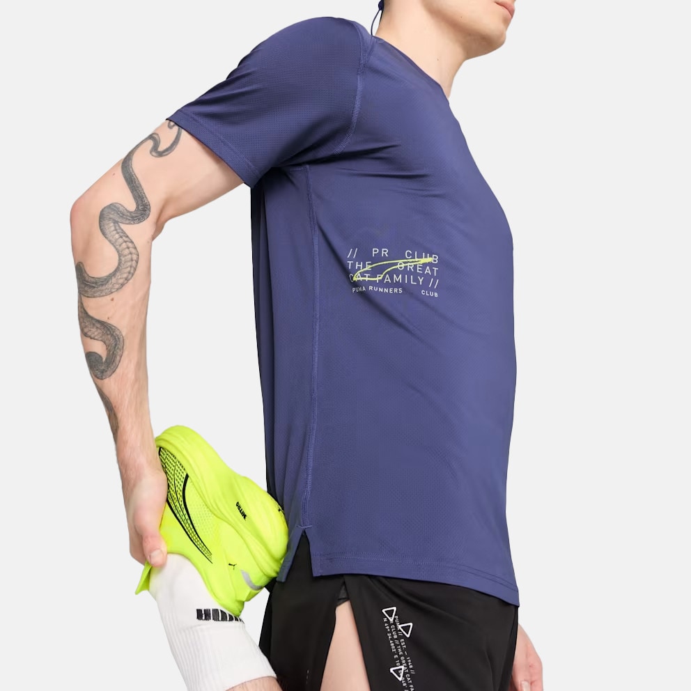 Puma Run Graphic Mesh Men's T-Shirt