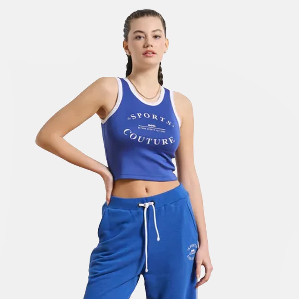BodyTalk Γυναικείο Αμάνικο T-Shirt Crop