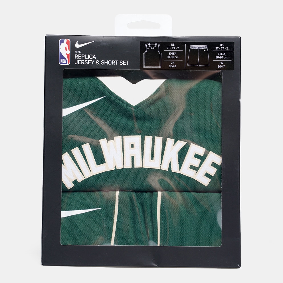 NBA Milwaukee Bucks Antetokounmpo Infant's Basketball Track Suit