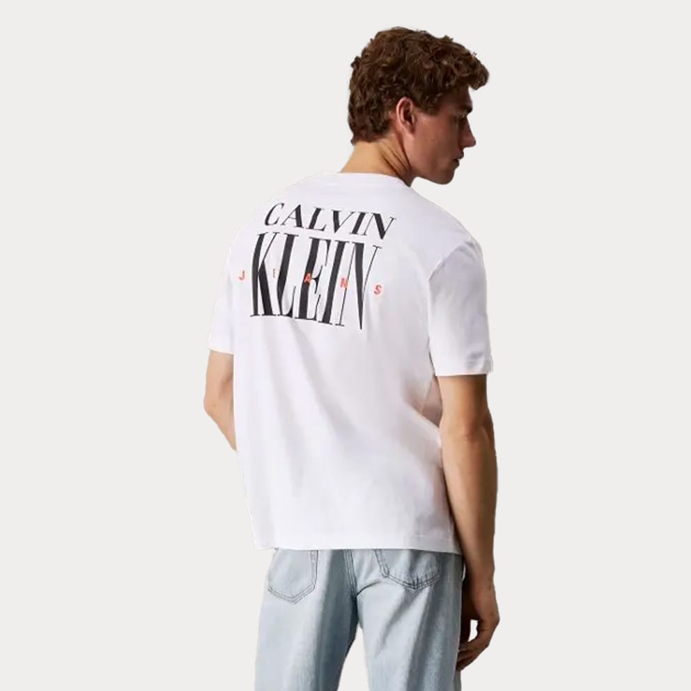 Calvin Klein Serif Font Graphic Men's T-Shirt