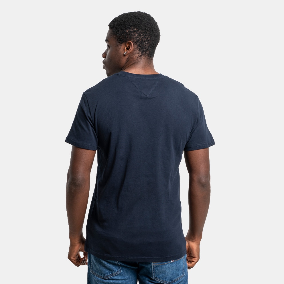 Tommy Jeans Linear Chest Ανδρικό T-Shirt