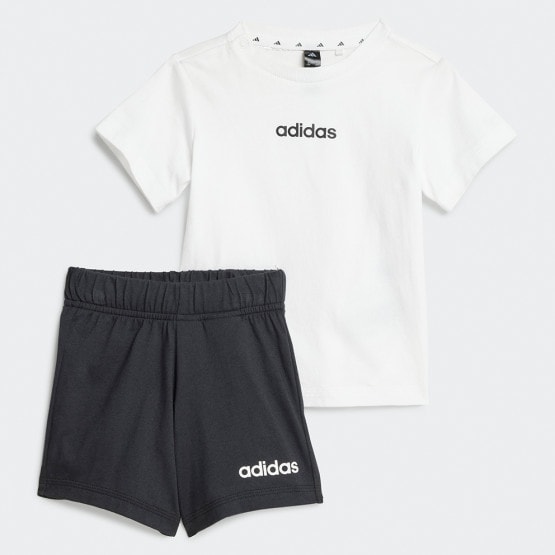 adidas Originals Lin T-Set 160 Short Tee Βρεφικό Σετ Φόρμας