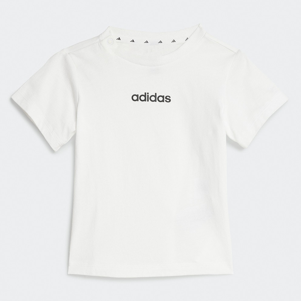 adidas Originals Lin T-Set 160 Short Tee Βρεφικό Σετ Φόρμας