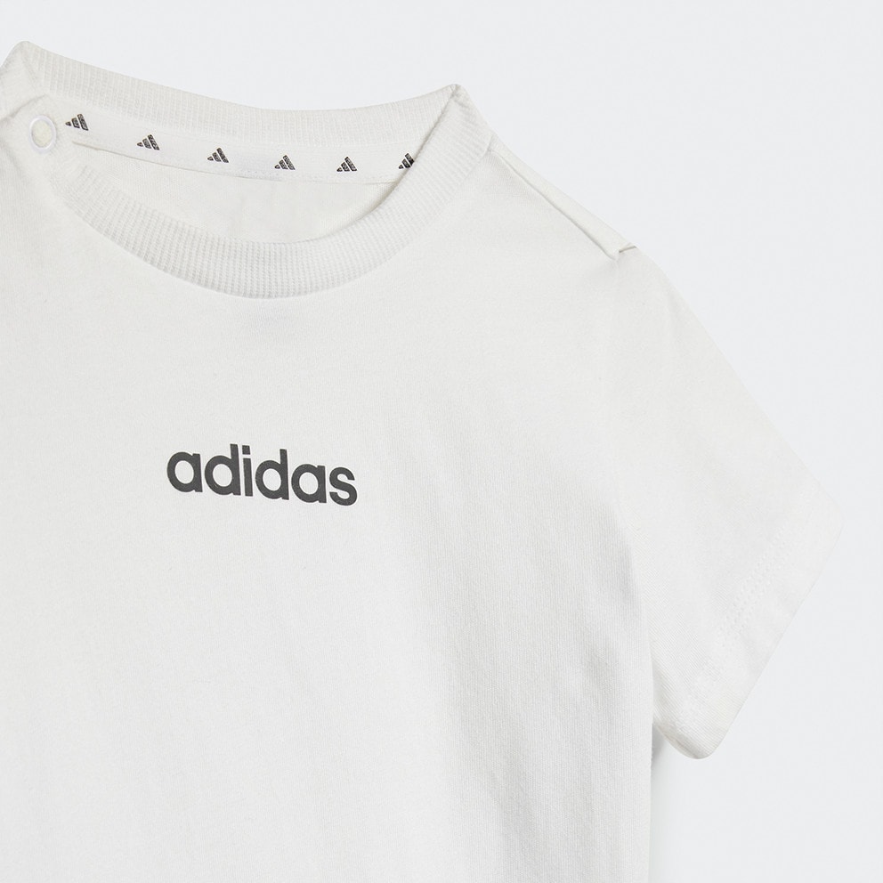 adidas Originals Lin T-Set 160 Short Tee Βρεφικό Σετ Φόρμας