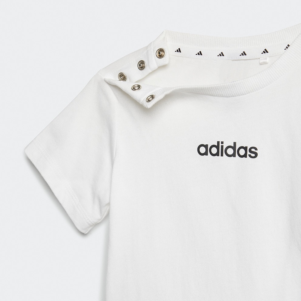 adidas Originals Lin T-Set 160 Short Tee Βρεφικό Σετ Φόρμας