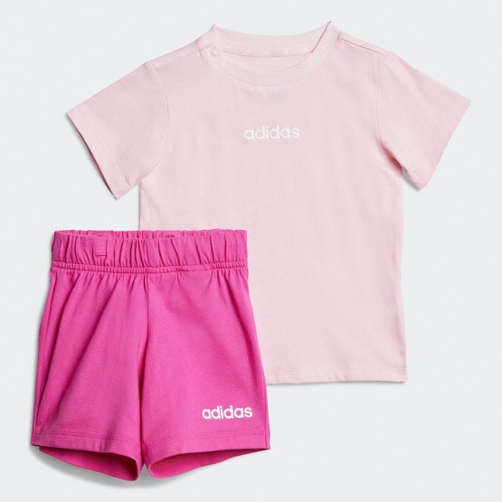 adidas Originals Lin T-Set 160 Short Tee Βρεφικό Σετ Φόρμας