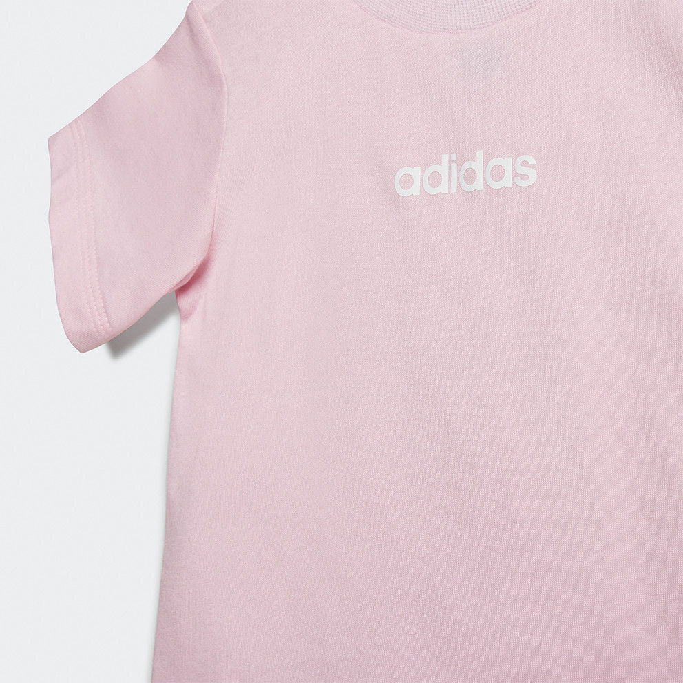 adidas Originals Lin T-Set 160 Short Tee Βρεφικό Σετ Φόρμας
