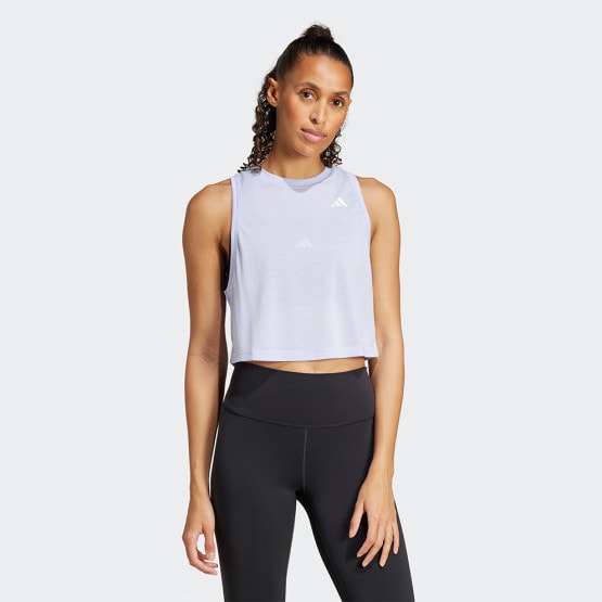 adidas Γυναικείο Αμάνικο T-Shirt Crop