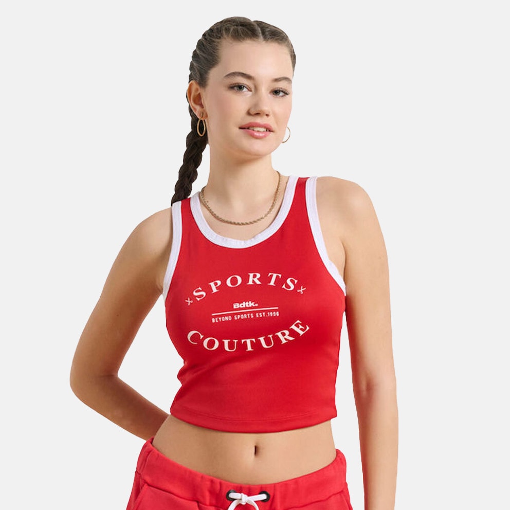 BodyTalk Γυναικείο Αμάνικο T-Shirt Crop