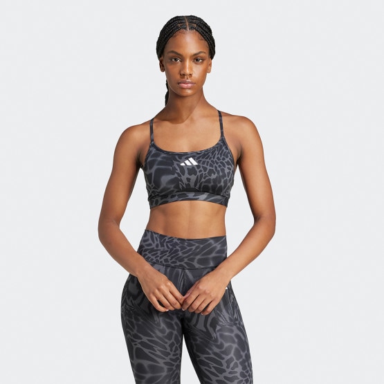 adidas Aeroreact  All Me Allover Print Light Support Γυναικείο Αθλητικό Μπουστάκι