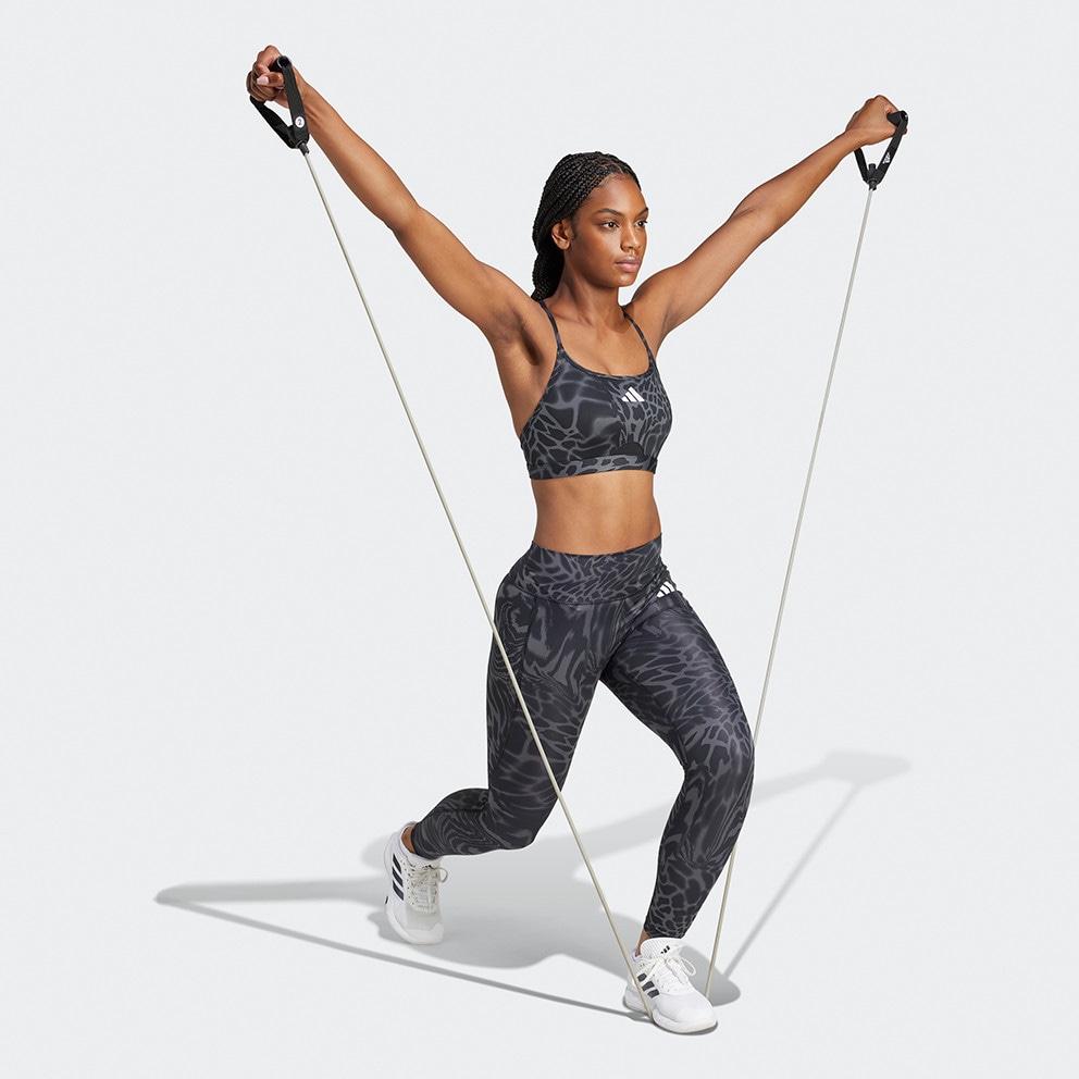 adidas Aeroreact  All Me Allover Print Light Support Γυναικείο Αθλητικό Μπουστάκι