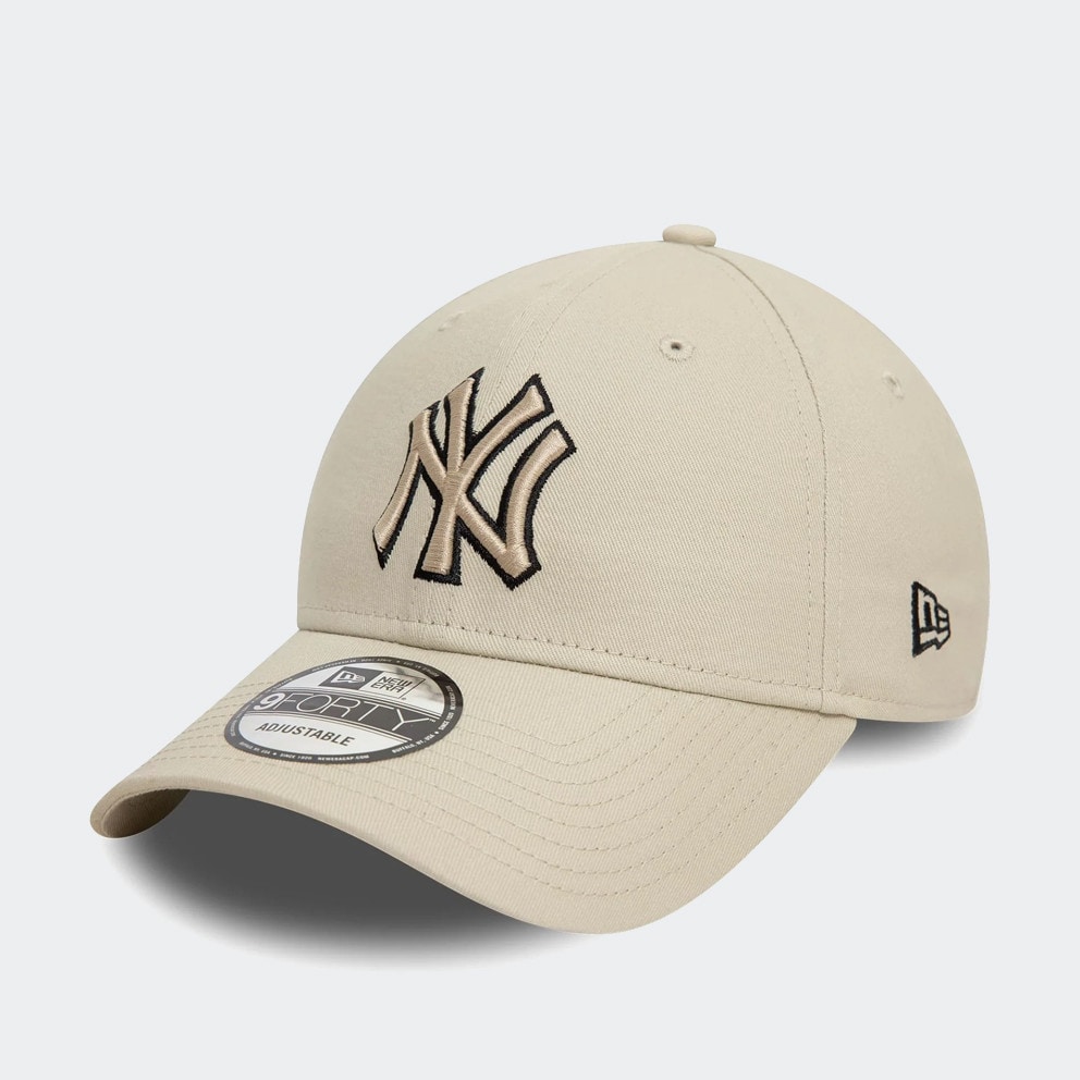 New Era New York Yankees 9FORTY Team Outline Καπέλο