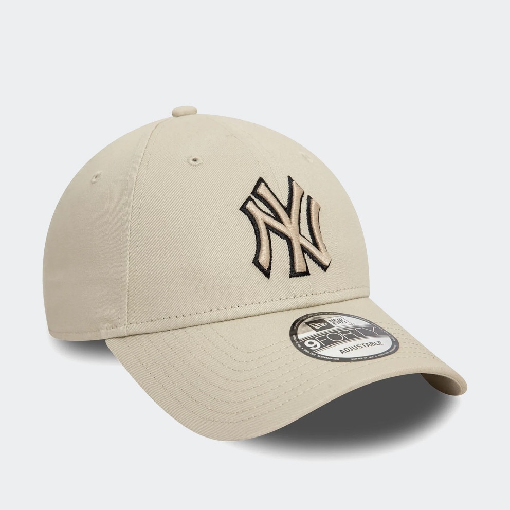 New Era New York Yankees 9FORTY Team Outline Καπέλο
