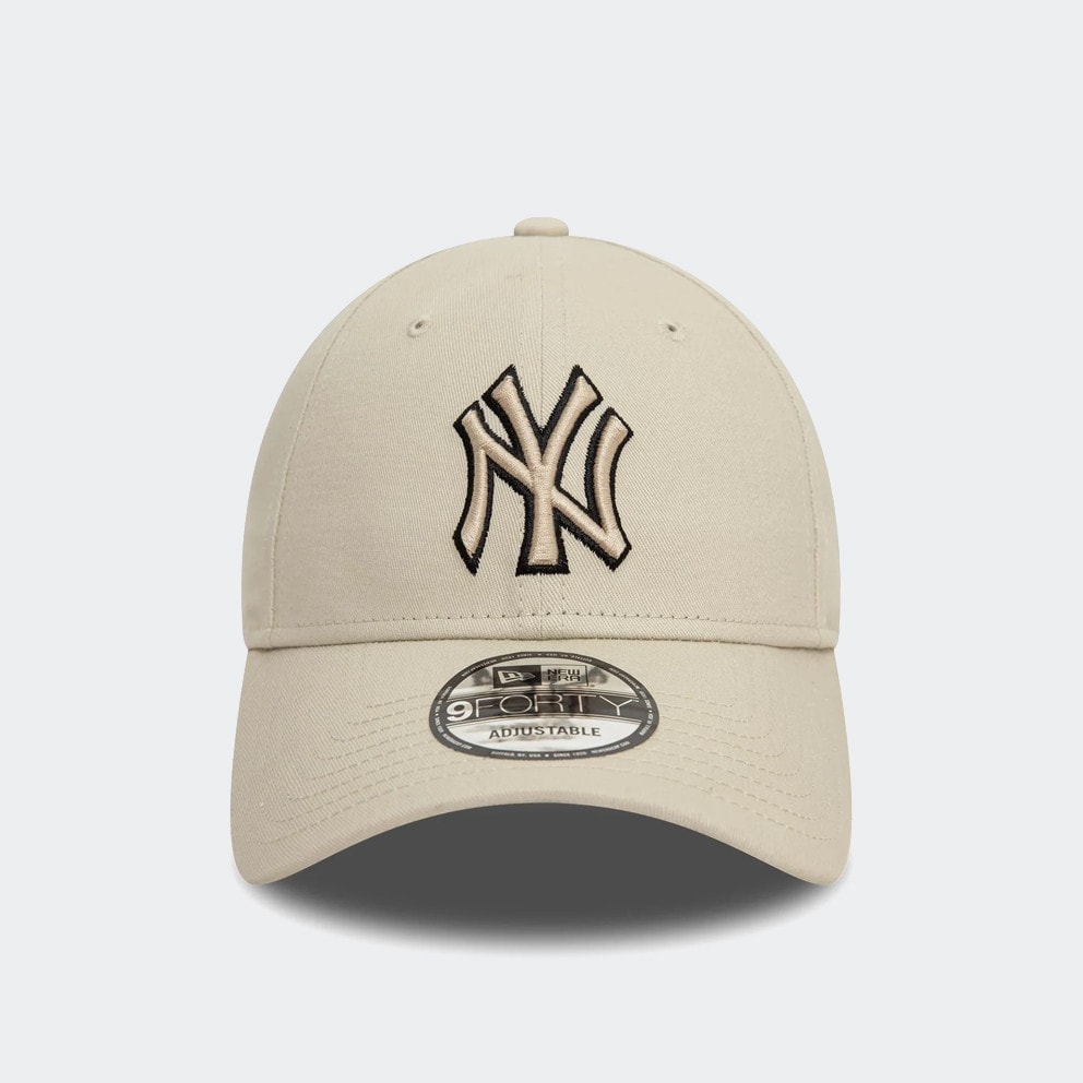 New Era New York Yankees 9FORTY Team Outline Καπέλο